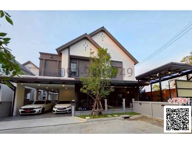 ขาย บ้านเดียว 2 ชั้น หมู่บ้าน เซนโทร บางนา พร้อมเข้าอยู่