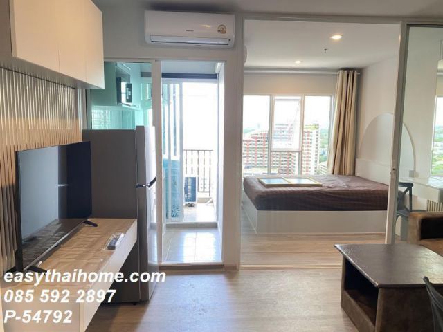 P-54792 คอนโดพร้อมอยู่โซนบางนา-สรรพวุธ ชั้นสูง วิวเมือง เฟอร์ฯ เครื่องใช้ไฟฟ้าครบชุด รีเจ้นท์โฮม บางนา อาคาร A