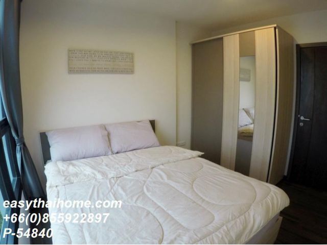 P-54840 | The Base Park East Sukhumvit 77 (เดอะ เบส พาร์ค อีสท์ สุขุมวิท 77)  คอนโดให้เช่า 1 ห้องนอน ชั้นสูง วิวเมือง