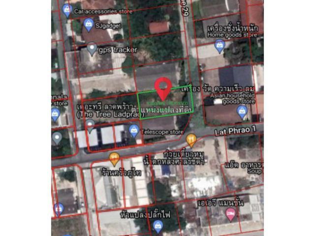 ขายที่ดินเปล่า ซ.ลาดพร้าว 1 แยก 29 ใกล้รถไฟฟ้า สถานีห้าแยกลาดพร้าว ขนาด 108 ตารางวา ถมแล้ว เหมาะสร้างบ้านพักอาศัย