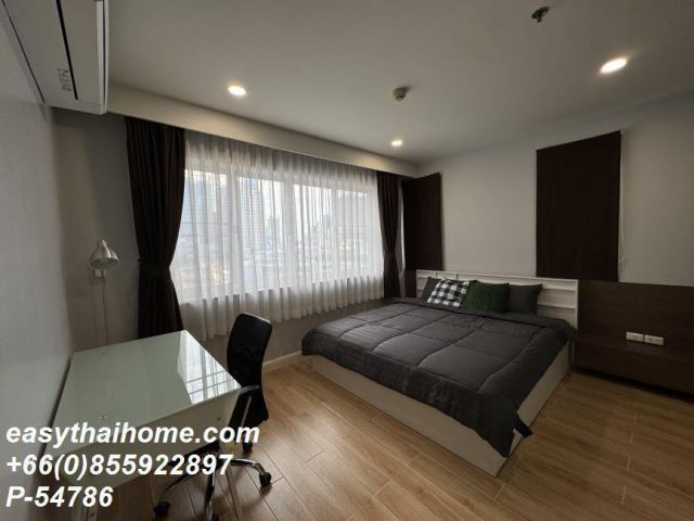 P-54786 | City Home Sukhumvit (ซิตี้ โฮม สุขุมวิท) คอนโดให้เช่า 2 ห้องนอน ห้องใหญ่ วิวเมือง เฟอร์นิเจอร์ครบ พร้อม Wi-Fi