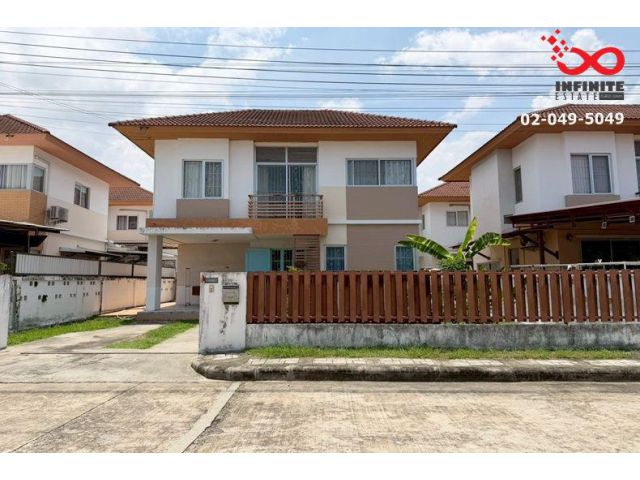 ขายบ้านเดี่ยว 2 ชั้น หมู่บ้านพรอเมนาด โฮม ธนบุรี อนามัยงามเจริญ 11 พระราม 2 พร้อมส่วนกลางครบ