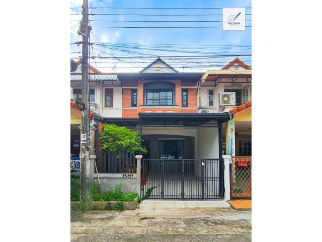 ขาย ทาวน์เฮ้าส์ 2ชั้น หน้ากว้าง 3ห้องนอน มบ.เคซีรามอินทรา3 ถ.หทัยราษฎร์39 รีโนเวทต่อเติมใหม่ พื้นที่ใช้สอยจัดเต็ม พร้อมอ