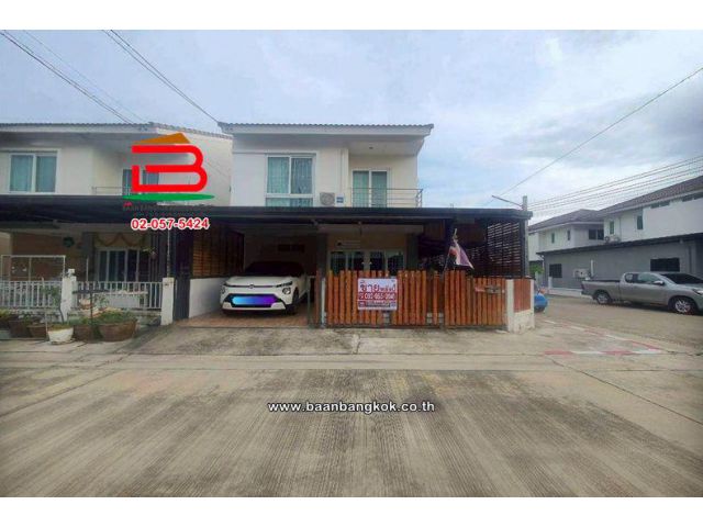 ทาวน์โฮม 2 ชั้น หลังมุม เนื้อที่ 30.2 ตร.ว. โครงการ ประภาทรัพย์ รามอินทรา-หทัยราษฎร์ (ซอยหทัยราษฎร์ 39)