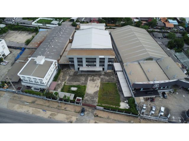 ให้เช่าโกดัง / โรงงาน 4,280 ตร.ม. พร้อมสำนักงาน 4 ชั้น เพชรเกษม 95 อ้อมน้อย สมุทรสาคร | มีใบ รง.4 เดิม | เหมาะคลังสินค้า
