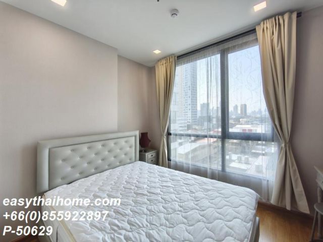 P-50629 | Q House Sukhumvit 79 (คิวเฮาส์ สุขุมวิท 79) คอนโดให้เช่า 2 ห้องนอน วิวเมือง ทิศเหนือ เฟอร์นิเจอร์ครบ