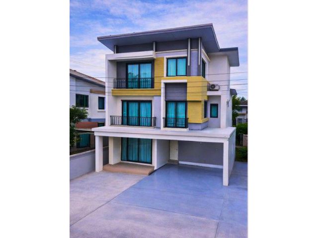 5นอน ให้เช่า สายไหม แยกจตุโชติ บ้านเดี่ยว 3 ชั้น 4 น้ำ 28-34 คฤหาสน์ 50 ตร.ว. 200 ตร.ม. 1.3 กม.วัชรพล-สุขาภิบาล5