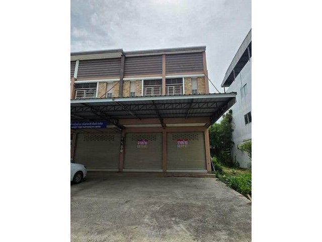 ขายตึกอาคารพาณิชย์ 2 ชั้น 2 คูหา ติดกัน (หลังริมตีทะลุกัน) นิคมพัฒนา ระยอง