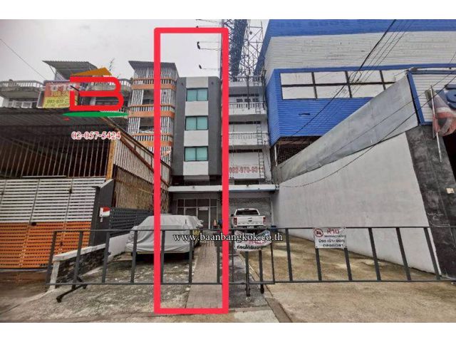 อาคารพาณิชย์ เนื้อที่ 27 ตรว. ติดถนนรัตนาธิเบศร์ ใกล้ตลาดนกฮูก ถนนรัตนาธิเบศร์ ตำบลบางกระสอ อำเภอเมืองนนทบุรี จังหวัดนนท
