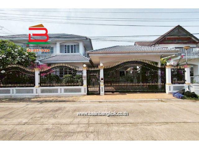 บ้านเดี่ยว หมู่บ้านชลลดา (ซ.สายไหม34) เนื้อที่ 186.1 ตรว. ใกล้ตลาดเอซีสายไหม ถนนพหลโยธิน แขวงสายไหม เขตสายไหม