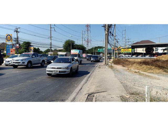 ขายที่ดิน 4 ไร่ ถมแล้ว ติดถนนลำลูกกา คลองเจ็ด อ.ลำลูกกา จ.ปทุมธานี