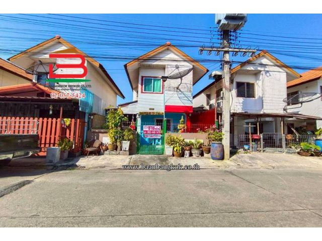 บ้านเดี่ยว บ้านเอื้ออาทร 5/3 เนื้อที่ 21 ตรว. ถนนกาญจนาภิเษก อ.คลองหลวง จ.ปทุมธานี