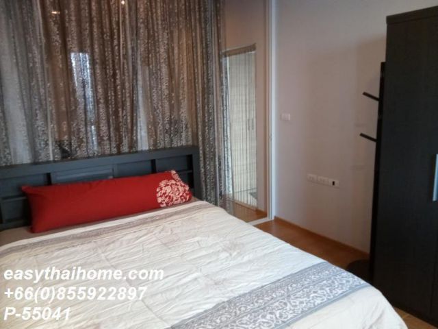 P-55041 | Hive Taksin (ไฮฟ์ ตากสิน) คอนโดให้เช่า 1 ห้องนอน ชั้นสูง วิวเมือง เฟอร์นิเจอร์ครบ พร้อมเครื่องซักผ้า ใกล้ BTS