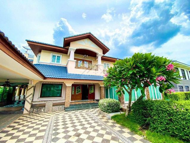 ขายบ้านเดี่ยวหรู 2 ชั้น 220 ตรว. โครงการอัมรินทร์นิเวศน์ 1 วงเวียนบางเขน ใกล้เซ็นทรัลรามอินทรา รถไฟฟ้า 2 สาย