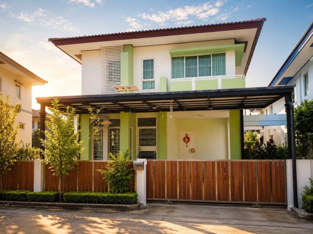 บ้านแฝด 2 ชั้น พร้อมพัฒน์ พระราม 9 – วงแหวน