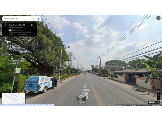ที่ดินติดถนนบางกรวย-ไทรน้อย ราชพฤกษ์-นครอินทร์ ใกล้รร.นานาชาติร่วมฤดี
