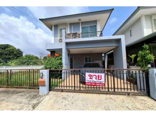 ขายบ้านเดี่ยว 2 ชั้นหลังมุม โครงการเดอะวิสต้า เก้ากิโล-เขาน้ำซับ ศรีราชา ทำเลดี เดินทางสะดวก ใกล้ม.เกษตรศาสตร์