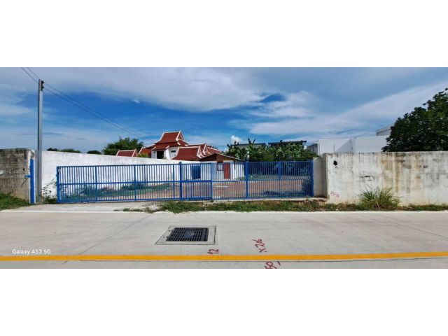 ขายที่ดินหนองปรือ พัทยา 219 ตรว. ถมแล้วล้อมรั้วซ.ทุ่งกลม-ตาลหมัน ใกล้อ่างเก็บน้ำชากนอก-1กม. อ.บางละมุง ชลบุรี