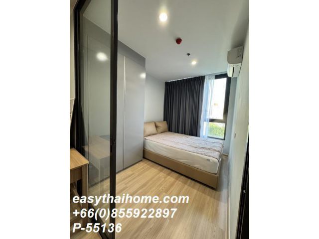 P-55136 | Skyrise Avenue Sukhumvit 64 (สกายไรส์ อเวนิว สุขุมวิท 64) คอนโดให้เช่า 1 ห้องนอน วิวเมือง เฟอร์นิเจอร์ครบ