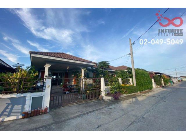 ขายบ้านเดี่ยวชั้นเดียว 37 ตร.ว. บ้านรติรัตน์ บ้านกล้วย-ไทรน้อย นนทบุรี