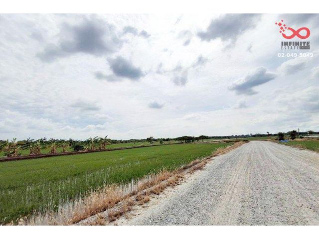 ขายที่ดิน 200 ตร.ว. บางเสาธง สมุทรปราการ หลัง ม.ABAC สุวรรณภูมิ