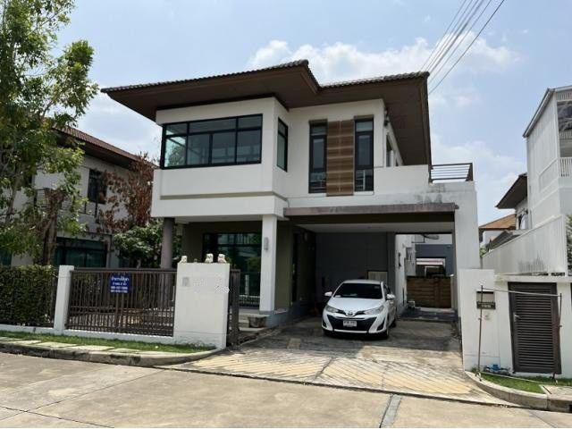 เฟอร์ครบแอร์4สราญสิริ บ้านเดี่ยวให้เช่า3ห้องนอน2ห้องน้ำใกล้ตลาดวงศกร900ม.โรงพยาบาลสายไหม1ม.ขนาดพื้นที่55ตร.ว.พื้นที่ใช้ส