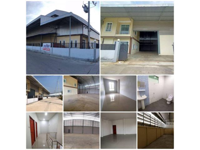 ขาย/ให้เช่า โกดัง โรงงาน ขนาด 150 ตร.ว. ,1 ไร่ พร้อมออฟฟิศ 2 ชั้น ต.นาดี จ.สมุทรสาคร