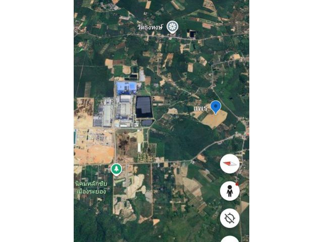 ขายที่ดินผังสีม่วง ติดนิคมหลักชัยเมืองยาง