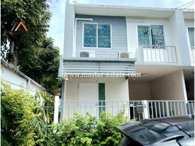 The Color ติวานนท์ ทาวน์เฮ้าส์ 22.2 ตร.ว. หลังริม รีโนเวทสวย พร้อมอยู่ แอร์ 3 เครื่อง ขายถูกมาก ปากเกร็ด นนทบุรี