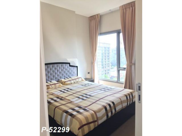 P-52299 ให้เช่าคอนโด The Crest Sukhumvit 34 ใกล้ BTS ทองหล่อ / BTS พร้อมพงษ์ 1 นอน 1 น้ำ ชั้น 12 35 ตร.ม. วิวเมือง Line @easythaihome 085-592-2897
