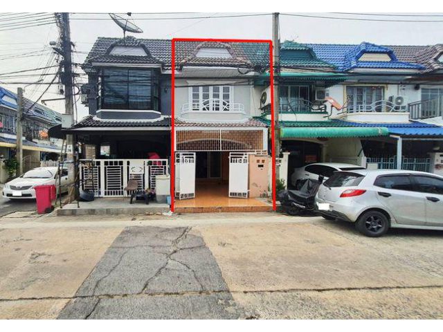 ขายทาวน์เฮ้าส์ หมู่บ้านมนวดีพาร์ค อำเภอบางบัวทอง นนทบุรี เนื้อที่ 16 ตร.ว. 2 ชั้น 3 นอน 2 น้ำ