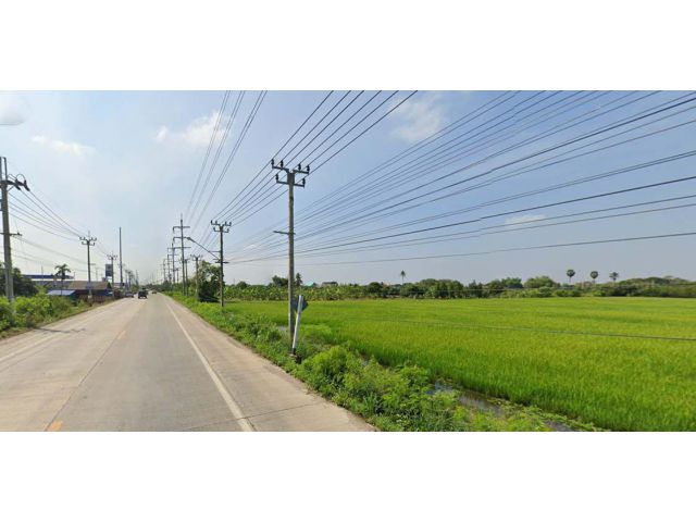 ขายที่ดิน 54 ไร่ ติดถนน นบ.5027 ต.หนองเพรางาย อ.ไทรน้อย จ.นนทบุรี