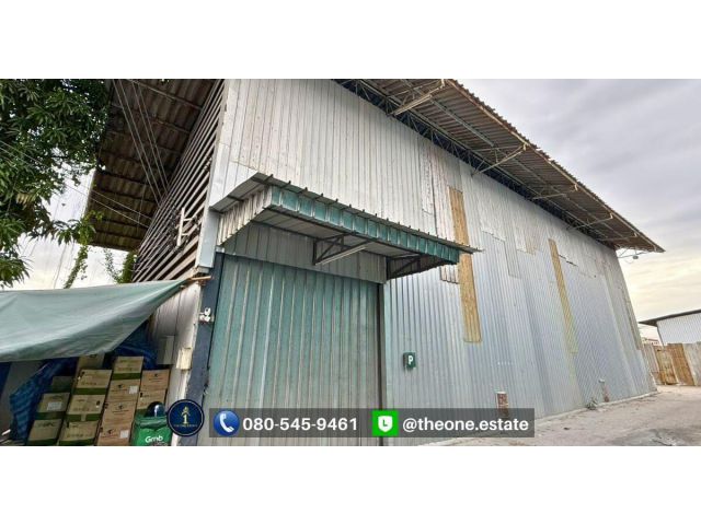โกดังให้เช่า พุทธบูชา 36 (รหัส WR-01P) ขนาด 140 ตร.ม. ทำเลดี ใกล้ ม.บางมด
