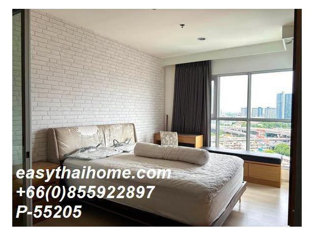 P-55205 | Aspire Sukhumvit 48 (แอสปาย สุขุมวิท 48)  คอนโดให้เช่า 1 ห้องนอน ชั้นสูง วิวเมือง เฟอร์นิเจอร์ครบ