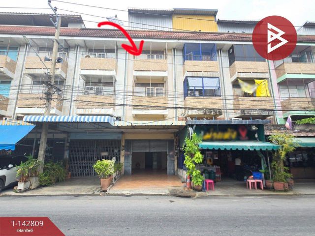 ขายอาคารพาณิชย์ 3 ชั้น เนื้อที่ 21.5 ตร.วา บ่อพลับ นครปฐม