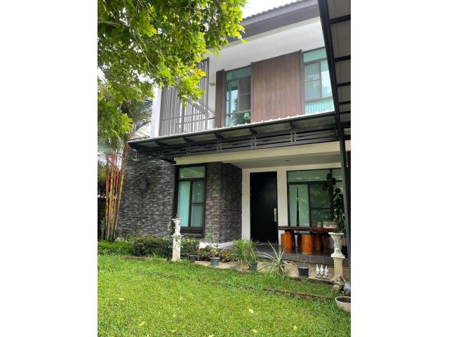 SJB086 บ้านเดี่ยว 100 ตรว. ในโครงการมัณฑนาพร้อมเข้าอยู่!ทำเลประชาอุทิศ 72