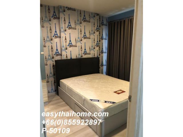 P-50109 ให้เช่า Centric Ratchada - Huai Khwang 1 ห้องนอน ชั้น 17 วิวเมือง ใกล้ MRT ห้วยขวาง 270 ม. Line: @easythaihome 085-592-2897