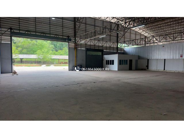 ให้เช่าโกดัง 400 ตร.ม. ️ หาดใหญ่ สงขลา ติดถนนสายเอเชีย