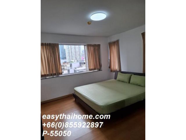 P-55050 | City Home Sukhumvit (ซิตี้ โฮม สุขุมวิท) คอนโดให้เช่า 2 ห้องนอน วิวเมือง เฟอร์นิเจอร์ครบ ใกล้ BTS อุดมสุข