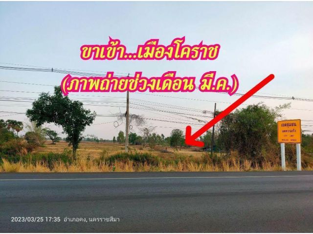 ที่ดินอ.คงติด4เลน