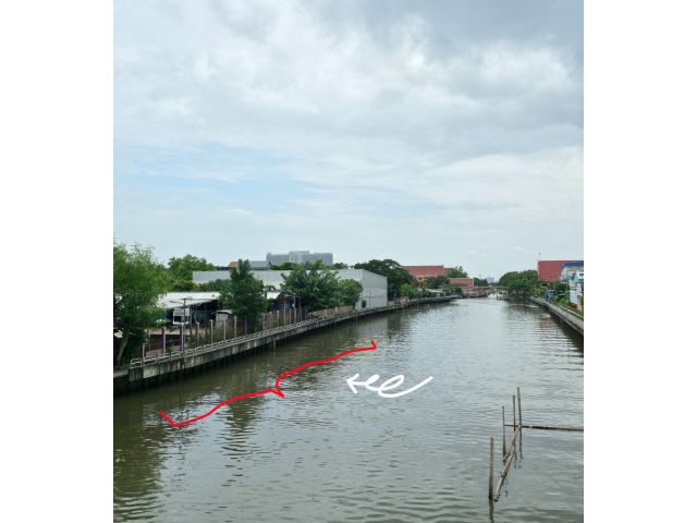 ขายที่ดินทำเลทอง! 1ไร่ 70 ตรว. ติดคลองแสนแสบ มีนบุรี บรรยากาศดี เดินทางสะดวก