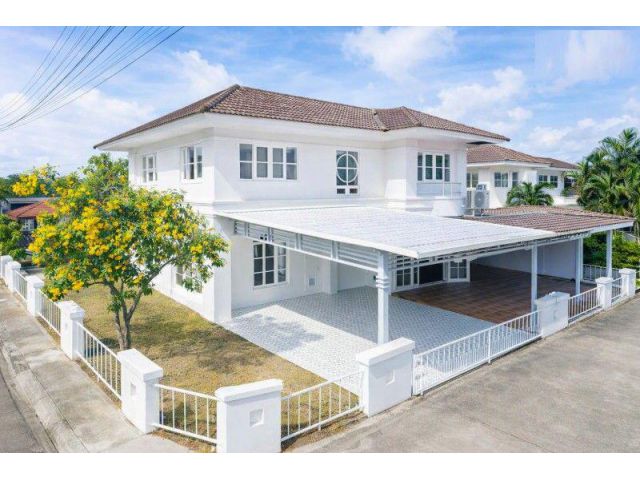 หาดพยูน700ม.บ้านฉาง บ้านเดี่ยว 2 ชั้น เฟอร์ Chic Republic บรรยากาศเงียบสงบ 3นอน 3น้ำ 82ตร.ว. 325 ตร.ม.