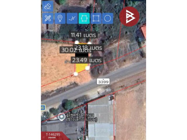 ขายที่ดิน เนื้อที่ 95.5 ตร.วา นายายอาม จันทบุรี