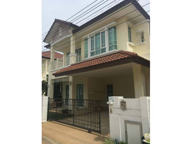 ขายถูกมาก!! บ้านเดี่ยว 2 ชั้น ม.ธนาสิริ ราชพฤกษ์-ท่าน้ำนนท์ ติดถนนใหญ่ ทำเลทอง ใกล้เซ็นทรัล รถไฟฟ้า