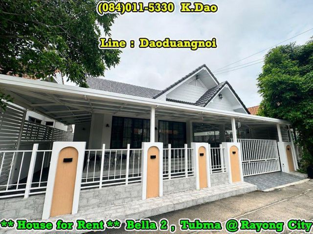 Bella 2, Tubma @Rayong City *** House with Nordic Style ***