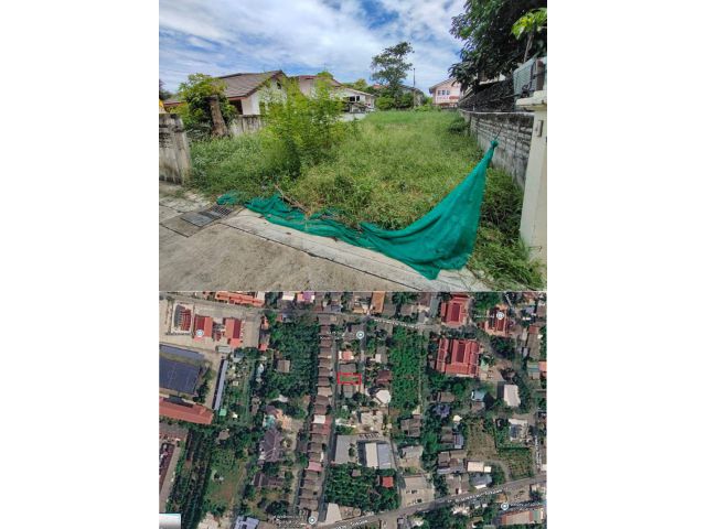 ขายที่ดิน ถมแล้ว 63 ตรว. อ.บางกรวย (ติดกรุงเทพ เขตบางพลัด) เหมาะปลูกบ้าน