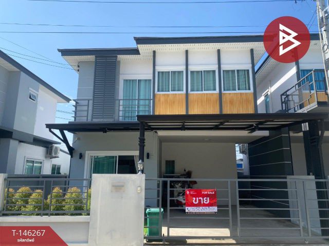 ขายบ้านแฝด 2 ชั้น เนื้อที่ 39.6 ตร.วา บ้านสวน ชลบุรี