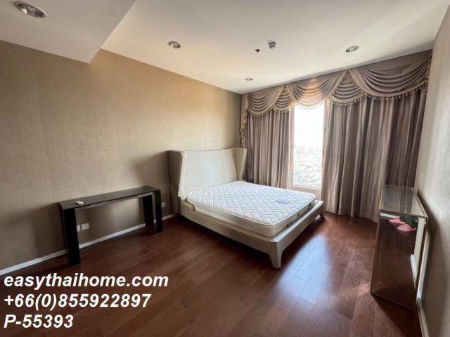 P-55393 | Menam Residences (แม่น้ำ เรสซิเดนท์) คอนโดให้เช่า 2 ห้องนอน ห้องใหญ่ ชั้นสูง วิวเมือง เฟอร์นิเจอร์ครบ ใกล้ BTS