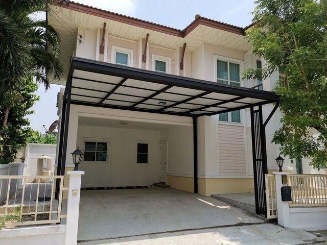 ให้เช่าบ้านเดี่ยว 2 ชั้น 60 ตรว. 4 ห้องนอน หมู่บ้านสิรินดา พรานาลี ซอยกิ่งแก้ว 19 บางพลี ใกล้สนามบินสุวรรณภูมิ