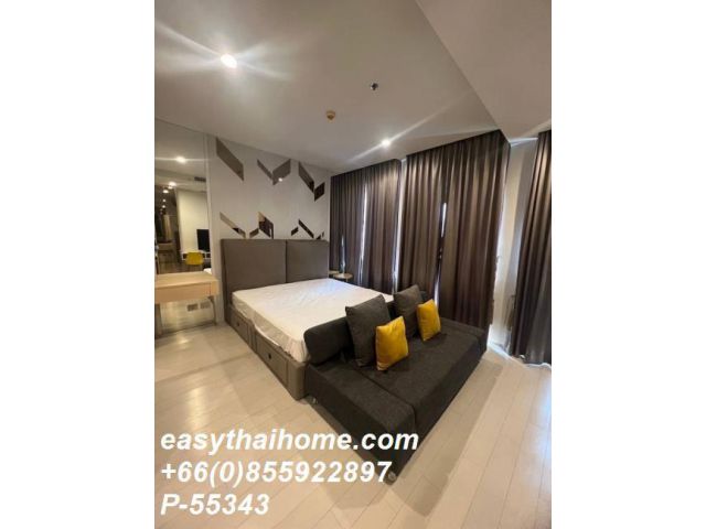 P-55343 | Noble Ploenchit (โนเบิล เพลินจิต) คอนโดให้เช่า สตูดิโอ ชั้นสูง วิวเมือง เฟอร์นิเจอร์ครบ พร้อมเครื่องซักผ้า
